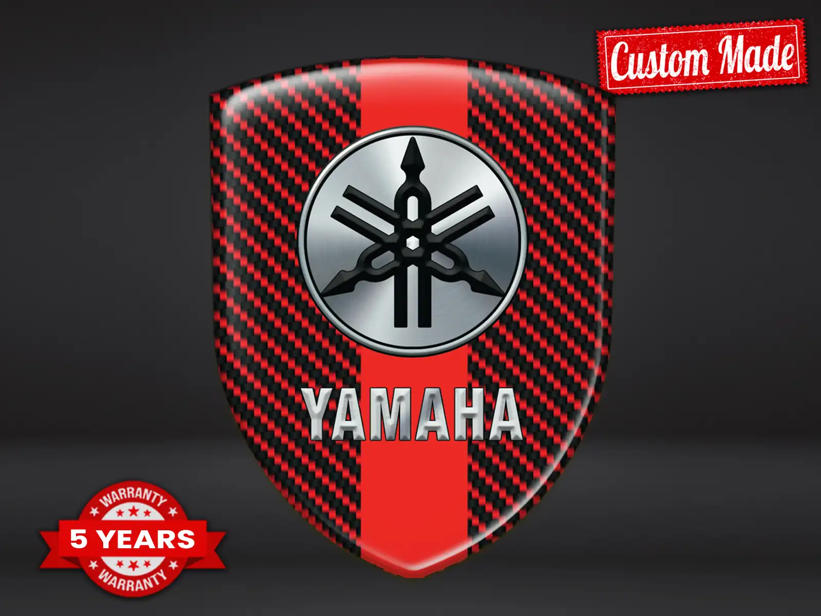 Yamaha Automobil Silikon Logos Stil Stern Anpassbar